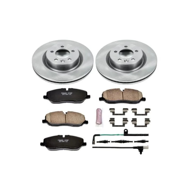 PowerStop Autospecialty Brake Kit Front fits 2005-2009 Land Rover LR3 - Main Product View