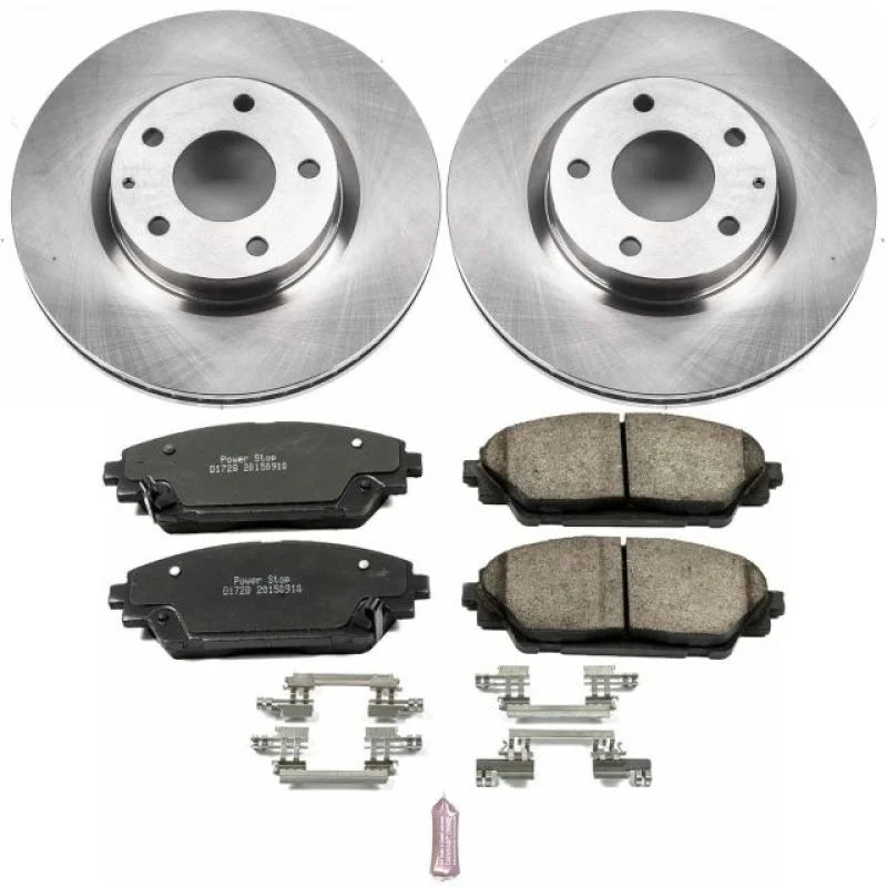 PowerStop Autospecialty Brake Kit Front fits 2014-2021 Mazda 3 / Cx-3 - Main Product View
