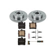Load image into Gallery viewer, PowerStop Autospecialty Brake Kit Rear fits 2001-2002 Mercedes-Benz E430 - Main Product View