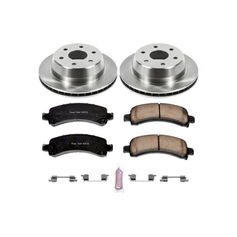 PowerStop Autospecialty Brake Kit Rear fits 2003-2006 Cadillac Escalade / 2003-2006 Chevrolet Avalanche 1500 / 2003-2014 C...