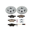 Load image into Gallery viewer, PowerStop Autospecialty Brake Kit Rear fits 2003-2006 Mercedes-Benz S500 4MATIC - Main Product View