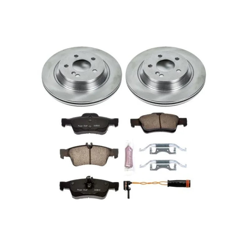 PowerStop Autospecialty Brake Kit Rear fits 2003-2006 Mercedes-Benz S500 4MATIC - Main Product View
