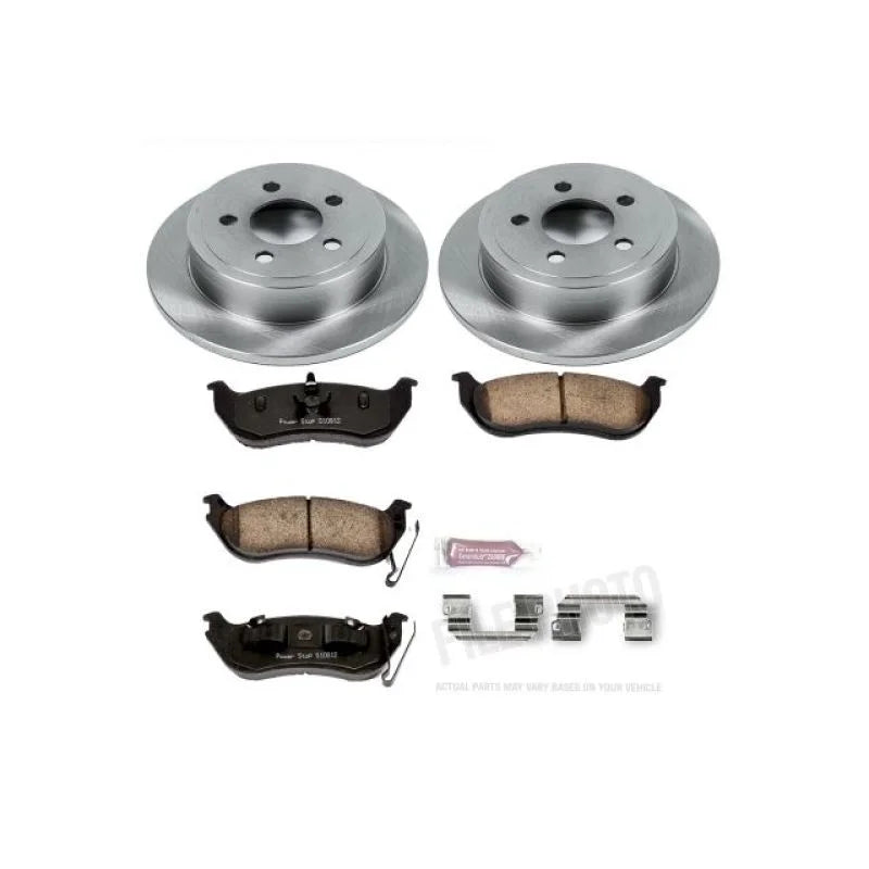 PowerStop Autospecialty Brake Kit Rear fits 2003-2007 Jeep Liberty / 2003-2007 Jeep Wrangler - Main Product View