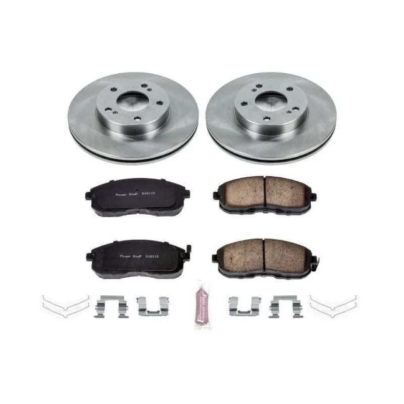 PowerStop Autospecialty Brake Kit fits 1996-1999 Infiniti I30 / 1995-1999 Nissan Maxima Gle / 1989-1999 Nissan Maxima Gxe - Main Product Vi...