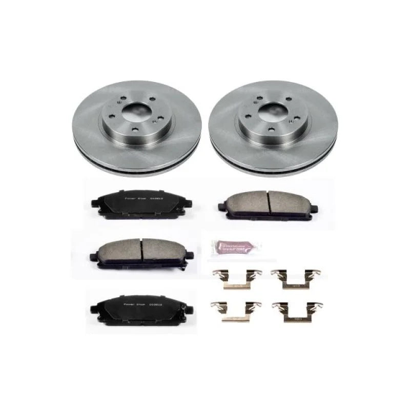 PowerStop Autospecialty Brake Kit fits 1997-2001 Infiniti Q45 / 2000 Infiniti Q45 Anniversary Edition - Main Product View