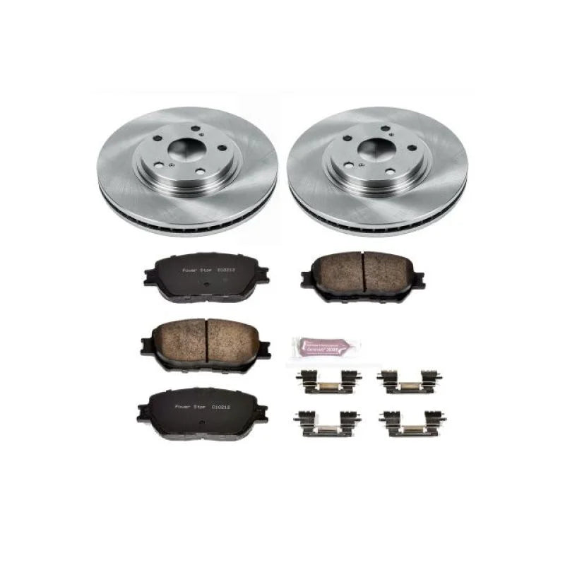 PowerStop Autospecialty Brake Kit fits 2002-2004 Toyota Camry LE - Main Product View