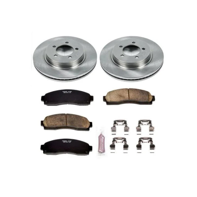 PowerStop Autospecialty Brake Kit fits 2002-2005 Ford Explorer Eddie / 2002-2005 Ford Explorer / 2002-2004 Mercury Mountai...