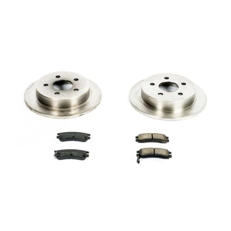 PowerStop Autospecialty Brake Kit fits 2004 2005 Buick Century / 1998 2000 Buick Regal / 1997-2004 Buick Regal GS / 2000-2...