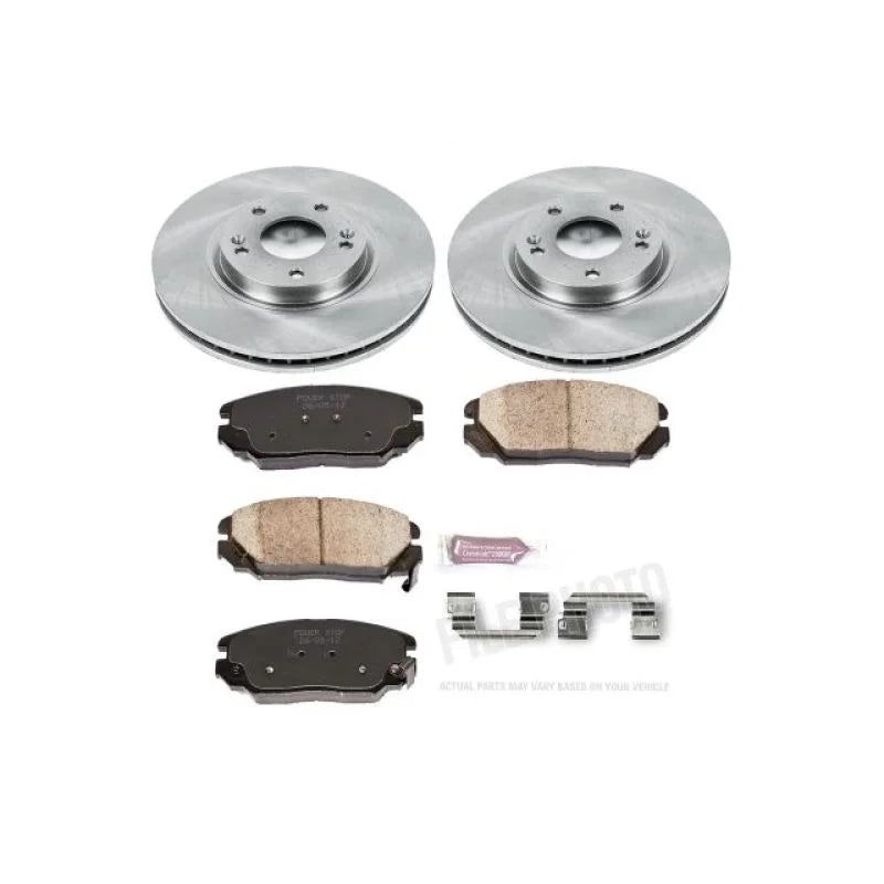PowerStop Autospecialty Brake Kit fits 2006-2010 Hyundai Sonata - Main Product View