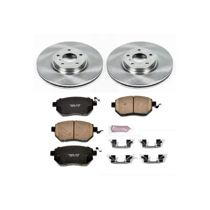 PowerStop Autospecialty Brake Kit fits 2007-2008 Nissan Maxima SE / 2006-2007 Nissan Murano S - Main Product View