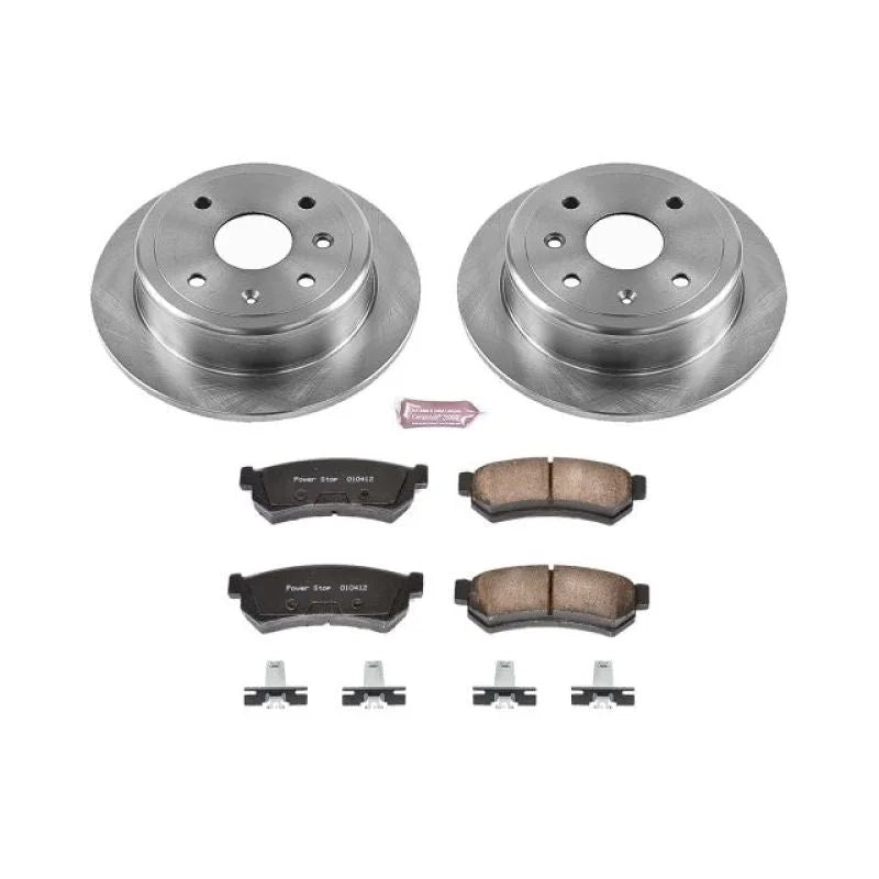 PowerStop Autospecialty Brake Kit fits 2007-2008 Suzuki Forenza / 2007-2008 Suzuki Reno - Main Product View
