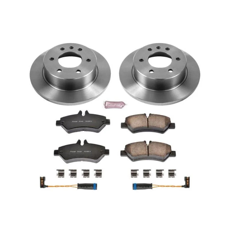 PowerStop Autospecialty Brake Kit fits 2007-2009 Dodge Sprinter 2500 / 2009-2018 Freightliner Sprinter 2500 / 2010-2018 Fr...