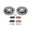 Load image into Gallery viewer, PowerStop Autospecialty Brake Kit fits 2011-2018 Volvo S60 / 2016-2018 Volvo S60 Cross COUNTRY / 2007-2016 Volvo S80 / 201...