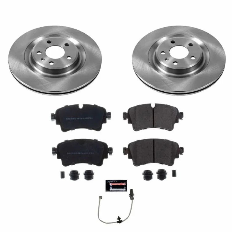 PowerStop Autospecialty Brake Kit fits 2019-2020 Audi A6 Quattro / 2020 Audi A6 Allroad / 2019-2020 Audi A7 Sportback / 20...