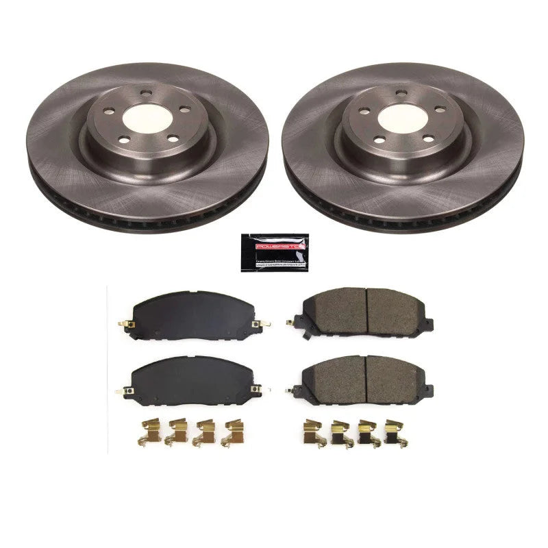 PowerStop Autospecialty Brake Kit fits 2020-2025 Ford Explorer / 2020-2025 Lincoln Aviator