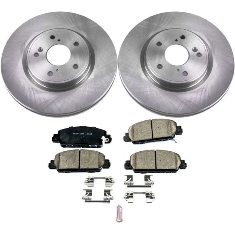 PowerStop Autospecialty Brake Kit fits 2023-2025 Acura Integra / 2021 2022 Honda Accord / 2018-2020 Honda Accord EX-L / 20...
