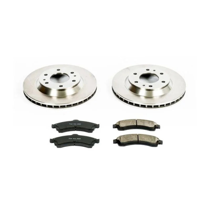 PowerStop Autospecialty Brake Kit fits Buick Rainier / 2004 2005 Buick Rainier Cxl / 2002-2005 Chevrolet TrailBlazer LS / ...