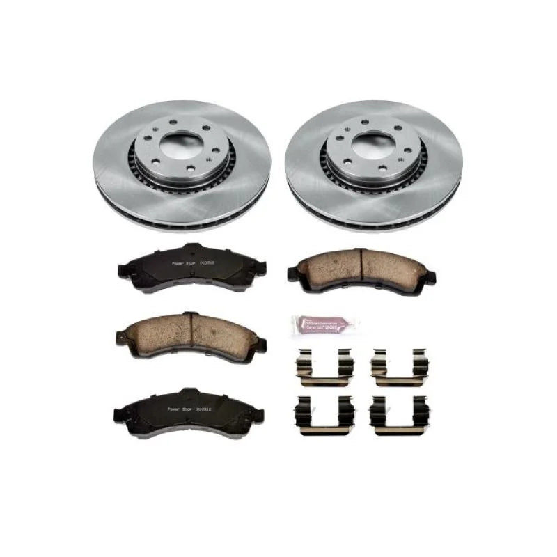 PowerStop Autospecialty Brake Kit fits Buick Rainier / 2004 2005 Buick Rainier Cxl / 2003-2006 Chevrolet SSR / 2002-2005 C...
