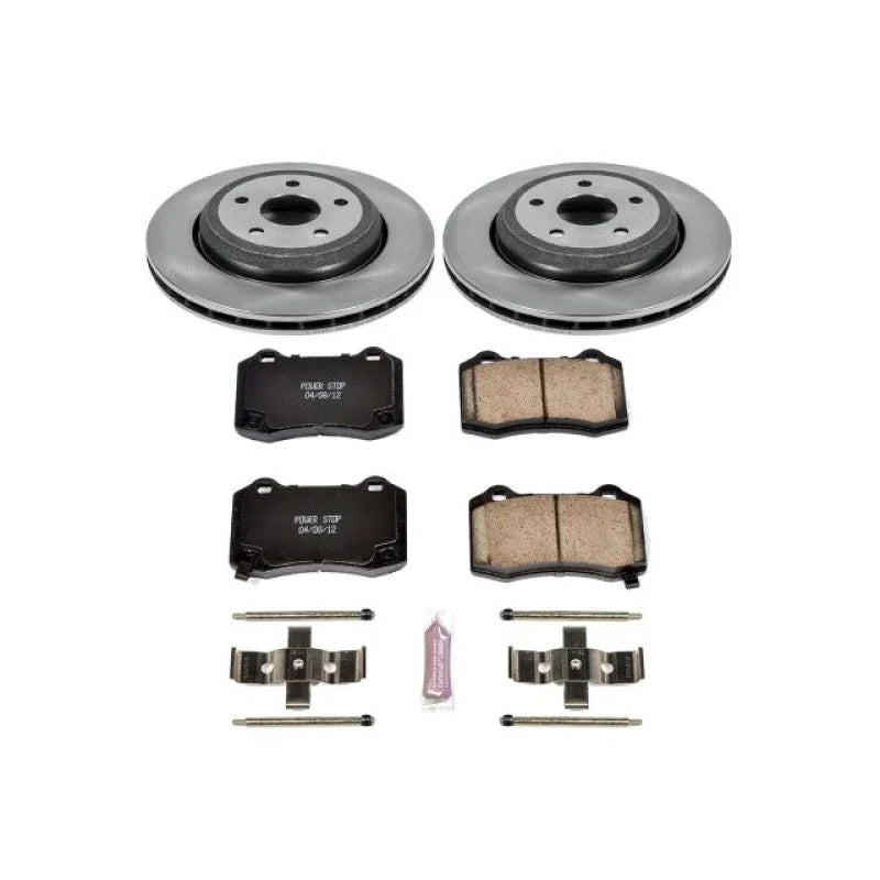 PowerStop Autospecialty Brake Kit fits Dodge DURANGO / 2018-2020 Dodge DURANGO SRT / 2014-2020 Jeep Grand Cherokee SRT / 2...