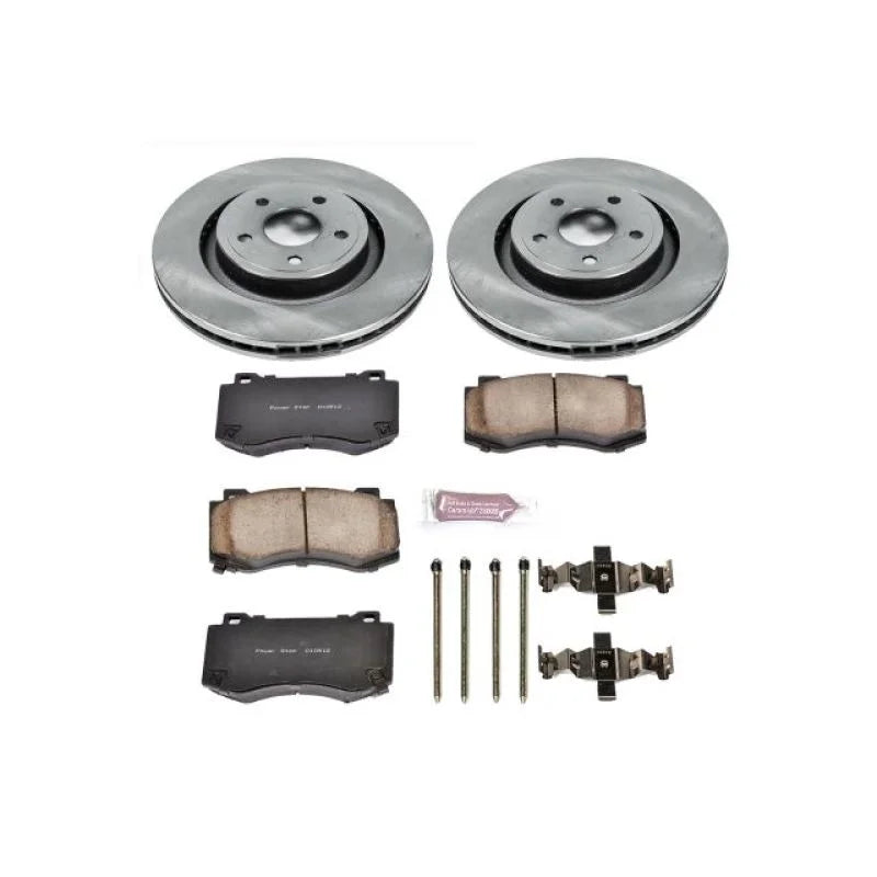 PowerStop Autospecialty Brake Kit fits Jeep Grand / 2006-2010 Jeep Grand Cherokee SRT8 - Main Product View