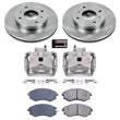 Load image into Gallery viewer, PowerStop Autospecialty Brake Kit w/Calipers Front fits 2000-2006 Nissan Sentra