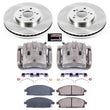 Load image into Gallery viewer, PowerStop Autospecialty Brake Kit w/Calipers Front fits 2003-2006 Acura MDX