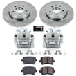 Load image into Gallery viewer, PowerStop Autospecialty Brake Kit w/Calipers Rear fits 2005-2009 Audi A4 / A4 Quattro