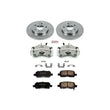 Load image into Gallery viewer, PowerStop Autospecialty Brake Kit w/Calipers Rear fits 2005-2009 Buick LaCrosse CX / 2005-2007 Buick LaCrosse Cxs / 2011-2...