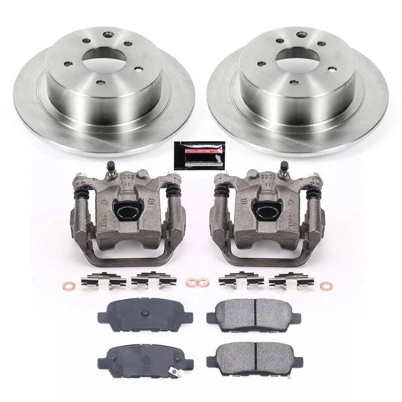 PowerStop Autospecialty Brake Kit w/Calipers Rear fits 2007-2018 Nissan Juke / Sentra