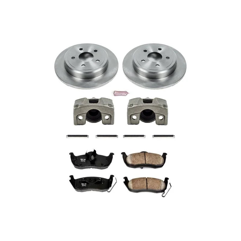 PowerStop Autospecialty Brake Kit w/Calipers fits 2005-2010 Jeep Commander / Grand Cherokee