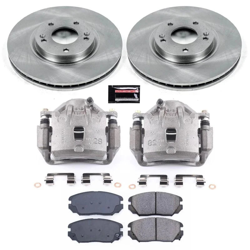 PowerStop Autospecialty Brake Kit w/Calipers fits 2006-2010 Hyundai Sonata