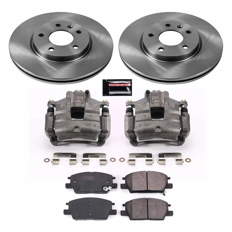PowerStop Autospecialty Brake Kit w/Calipers fits 2017-2019 Buick LaCrosse / 2018-2020 Buick Regal Sportback / 2018-2021 C...