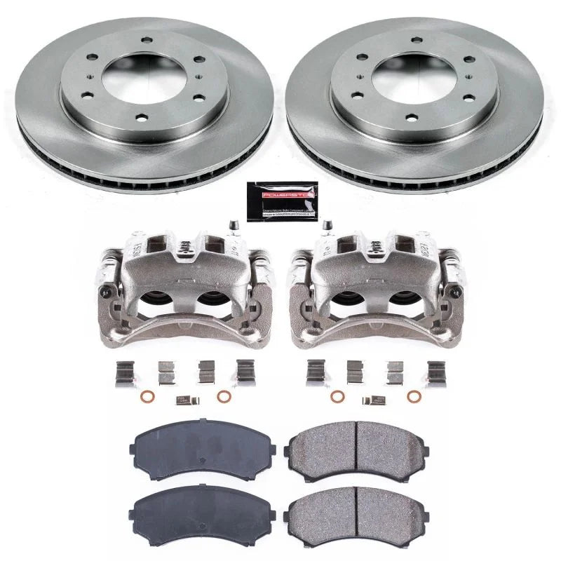 PowerStop Autospecialty Brake Kit w/Calipers fits Mitsubishi Montero / 2001-2006 Mitsubishi Montero LIMITED / 2001-2004 Mi...
