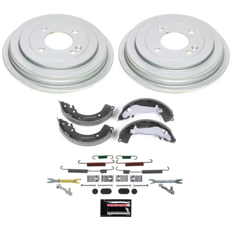 PowerStop Autospecialty Drum Kit Rear fits 2013-2015 Hyundai Accent Gls / 2016-2017 Hyundai Accent SE
