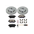 Load image into Gallery viewer, PowerStop Autospecialty Front Brake Kit fits 2002-2005 Mercedes-Benz C230 Kompressor / 2001-2005 Mercedes-Benz C240 - Main...