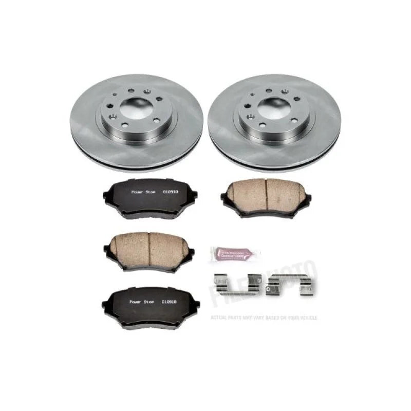 PowerStop Autospecialty Front Brake Kit fits 2006-2015 Mazda Mx-5 / Mx-5 Miata - Main Product View