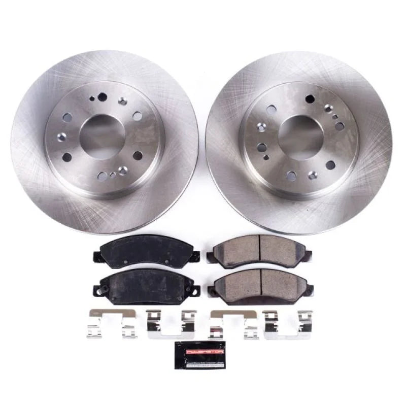 PowerStop Autospecialty Front Brake Kit fits 2007 2008 Cadillac Escalade / 2008 Cadillac Escalade PLATINUM / 2007 2008 Cad...