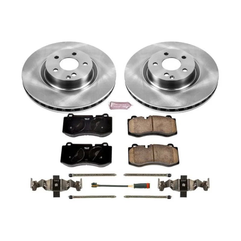 PowerStop Autospecialty Front Brake Kit fits 2007-2008 Mercedes-Benz CL550 / 2010-2013 Mercedes-Benz S400 / 2007-2011 Merc...