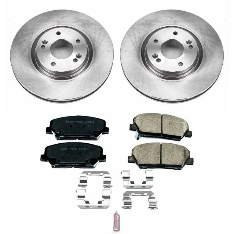 PowerStop Autospecialty Front Brake Kit fits 2011-2015 Kia Optima - Main Product View