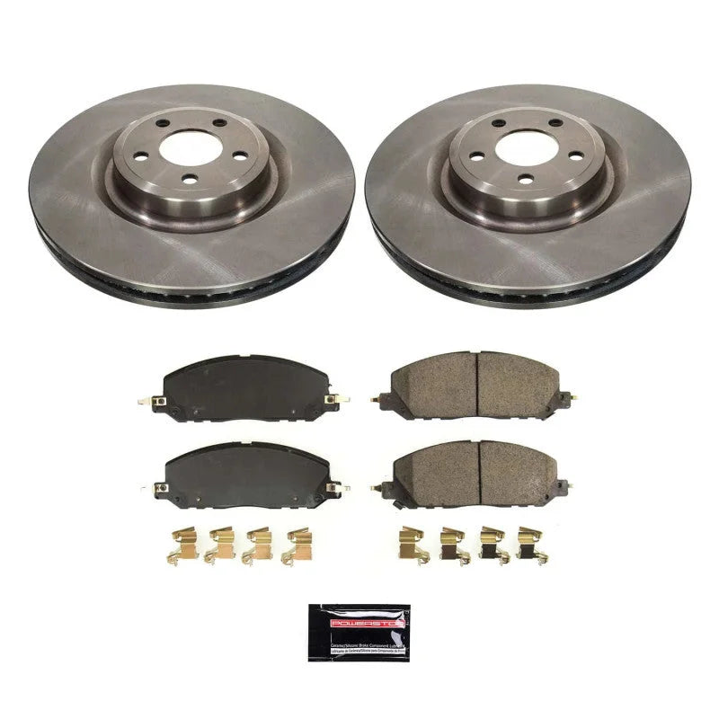 PowerStop Autospecialty Front Brake Kit fits 2020-2025 Ford Explorer / 2020-2023 Ford Explorer LIMITED / 2020-2025 Ford Po...