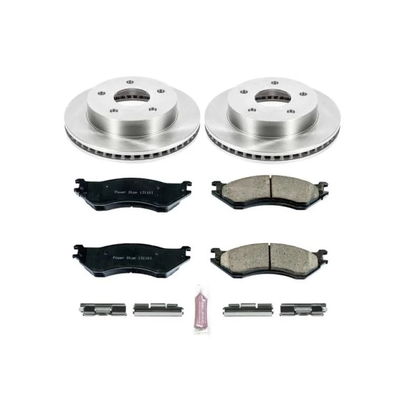 PowerStop Autospecialty Front Brake Kit fits Dodge Ram / 2000-2001 Dodge Ram 1500 LARAMIE / 2001 Dodge Ram 1500 SLT / Ram ...