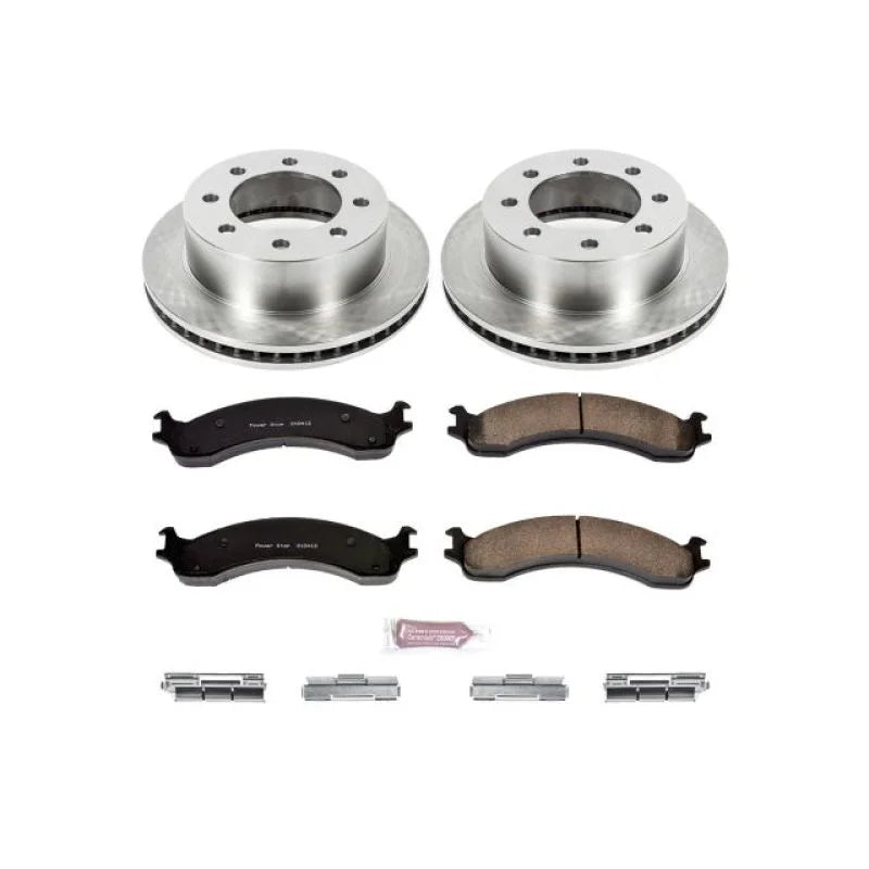 PowerStop Autospecialty Front Brake Kit fits Dodge Ram / 2000-2002 Dodge Ram 2500 / 2000-2002 Dodge Ram 3500 / Ram 2500 - ...