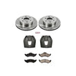 Load image into Gallery viewer, PowerStop Autospecialty Front Brake Kit w/Calipers fits 2000-2002 Dodge Dakota / DURANGO