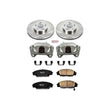 Load image into Gallery viewer, PowerStop Autospecialty Front Brake Kit w/Calipers fits 2002-2006 Acura RSX Type-s / 2008 Honda Civic Mugen Si / 2006-2011...