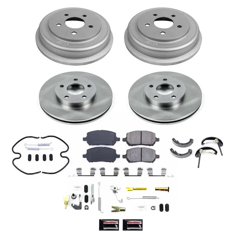 PowerStop Autospecialty Front & Rear Brake Kit fits 2007-2008 Chevrolet Cobalt LS / 2007 Chevrolet Cobalt LTZ / 2007-2008 ...