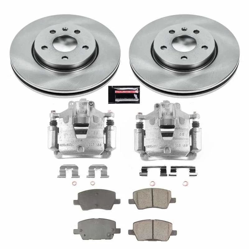 PowerStop Autospecialty Kit w/Calipers fits Chevrolet Sonic / 2018-2019 Chevrolet Sonic LS