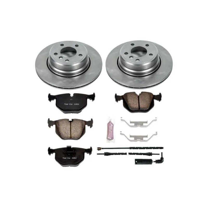 PowerStop Autospecialty Rear Brake Kit fits 2002-2006 BMW X5 - Main Product View