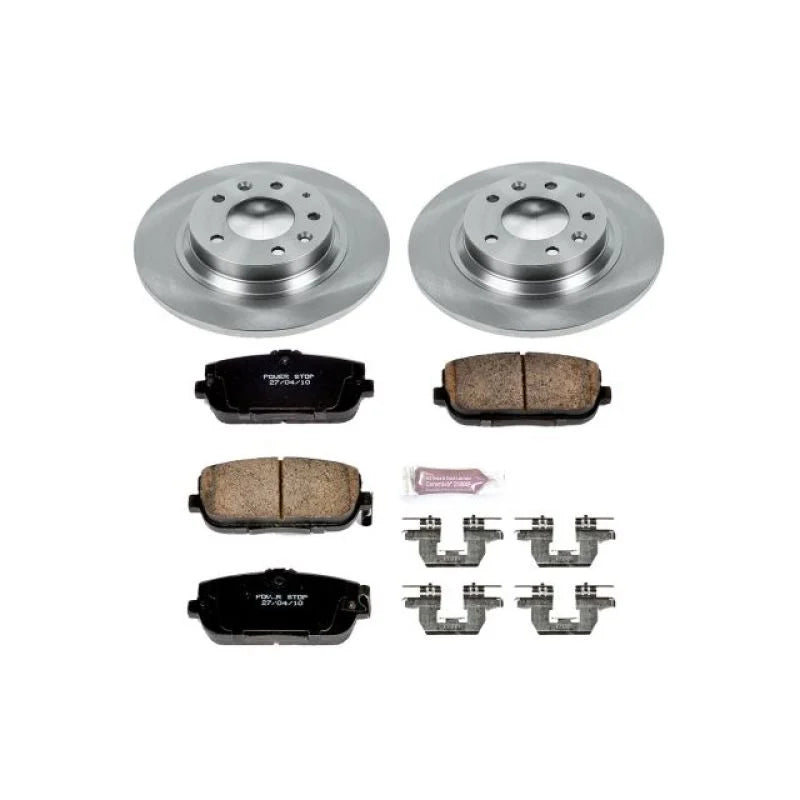 PowerStop Autospecialty Rear Brake Kit fits 2006-2015 Mazda Mx-5 / Mx-5 Miata - Main Product View