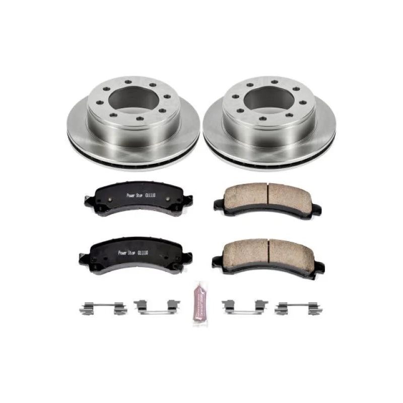 PowerStop Autospecialty Rear Brake Kit fits 2006-2019 Chevrolet Express 2500 / 2003-2016 Chevrolet Express 3500 / 2006-201...