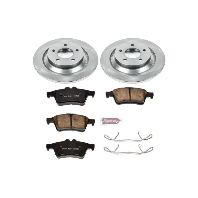 PowerStop Autospecialty Rear Brake Kit fits 2008-2010 / 2012-2015 Mazda 5 Grand Touring - Main Product View